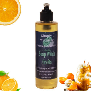 Simply Mythical Massage Oil/Body Oil - Orange Creamsicle