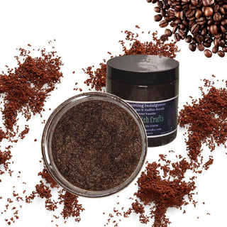 Enchanting Indulgence Raw Sugar Coffee Scrub - Hazelnut Vanilla
