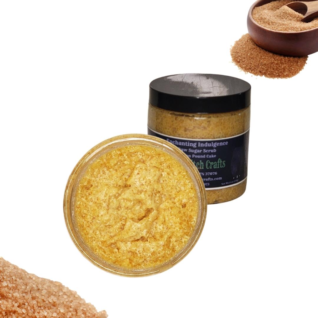 Enchanting Indulgence Raw Sugar Scrub - Lemon Pound Cake