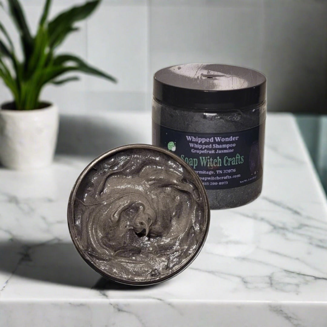 Whipped Wonder Charcoal Whipped Shampoo - Lavender Peppermint